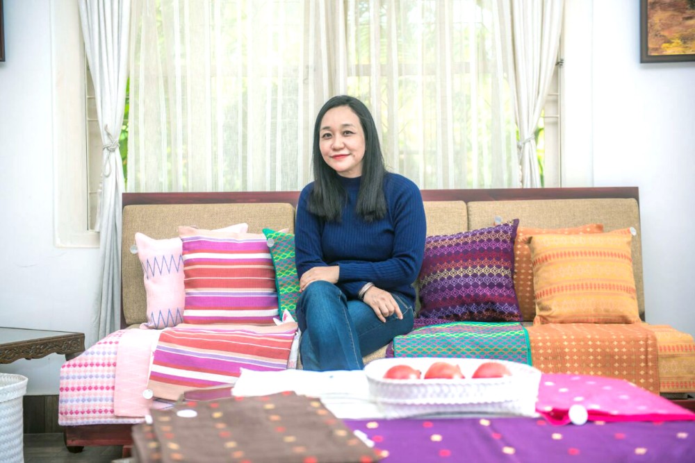 Ajungla Imchen, entrepreneur, who has launched ‘Koya’ a place for all handmade items. (Photo By Yanglem Langti)